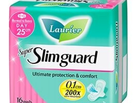 Laurier Super Slimguard Ad　